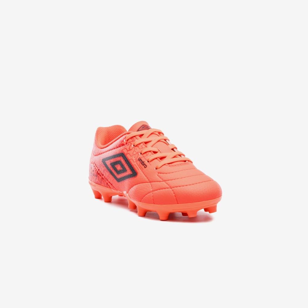 Chuteira Campo Umbro Class Neo Jr Laranja/Preto 3