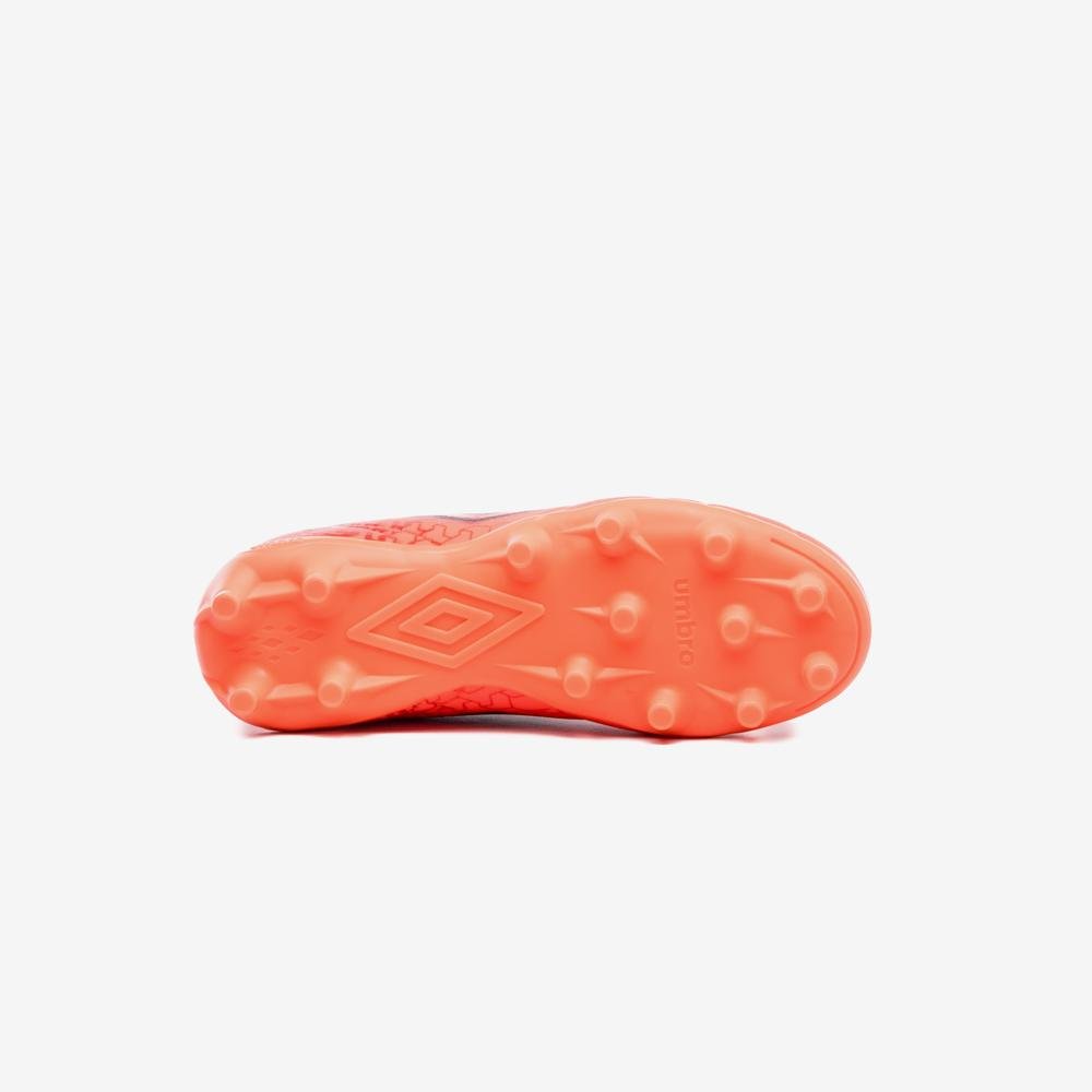 Chuteira Campo Umbro Class Neo Jr Laranja/Preto 5