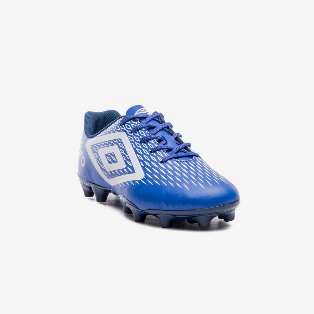Chuteira Campo Umbro X-Diamond Azul/Branco 3