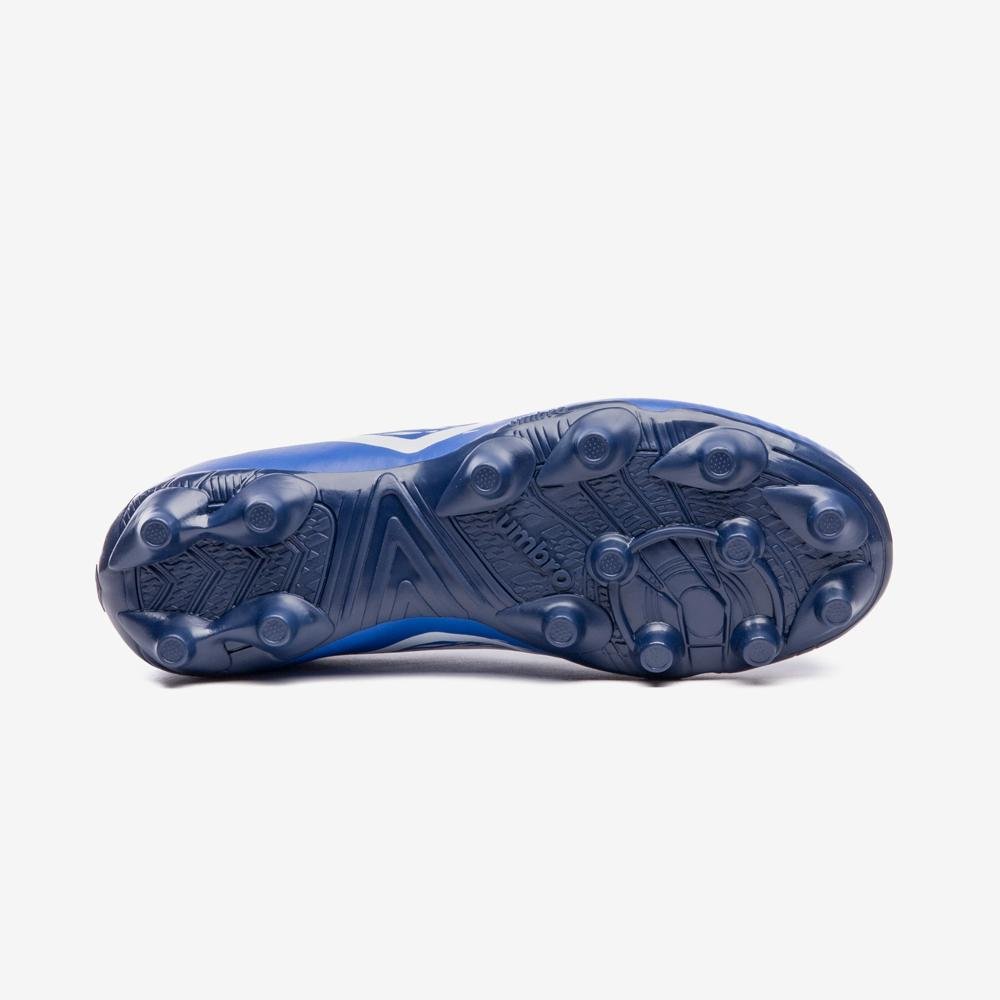 Chuteira Campo Umbro X-Diamond Azul/Branco 5