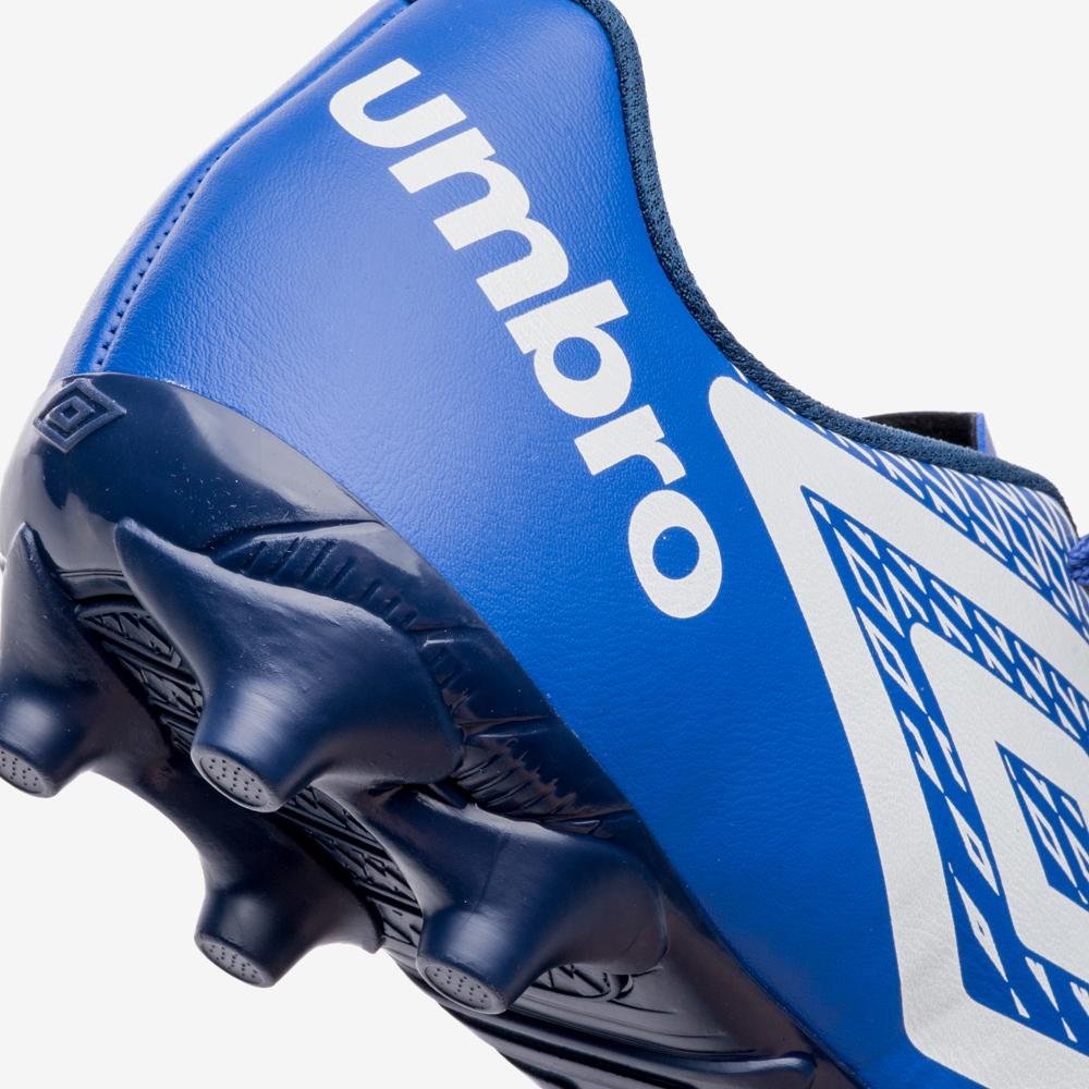 Chuteira Campo Umbro X-Diamond Azul/Branco 8