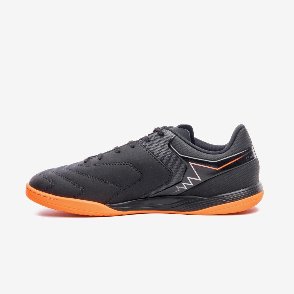Chuteira Futsal Umbro Adamant Master Class Club Preto/Cinza/Laranja 2