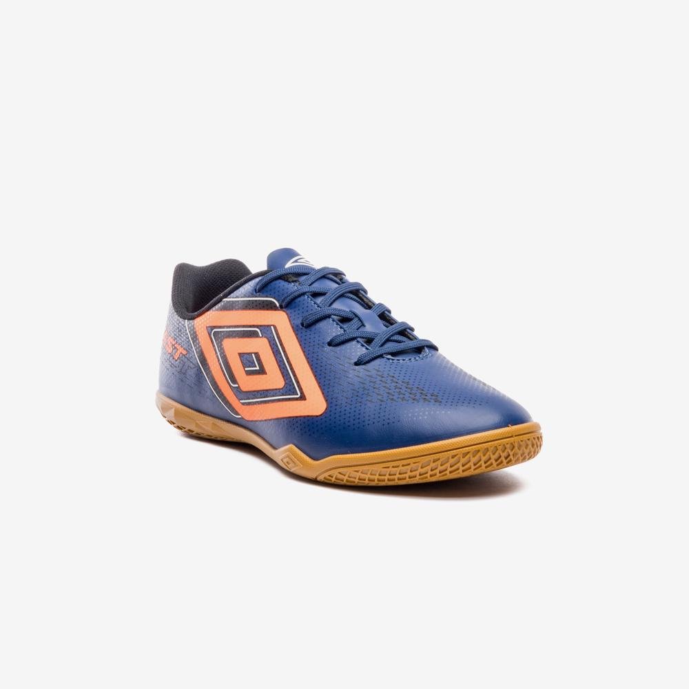 Chuteira Futsal Umbro Fast Ii Azul/Laranja 3