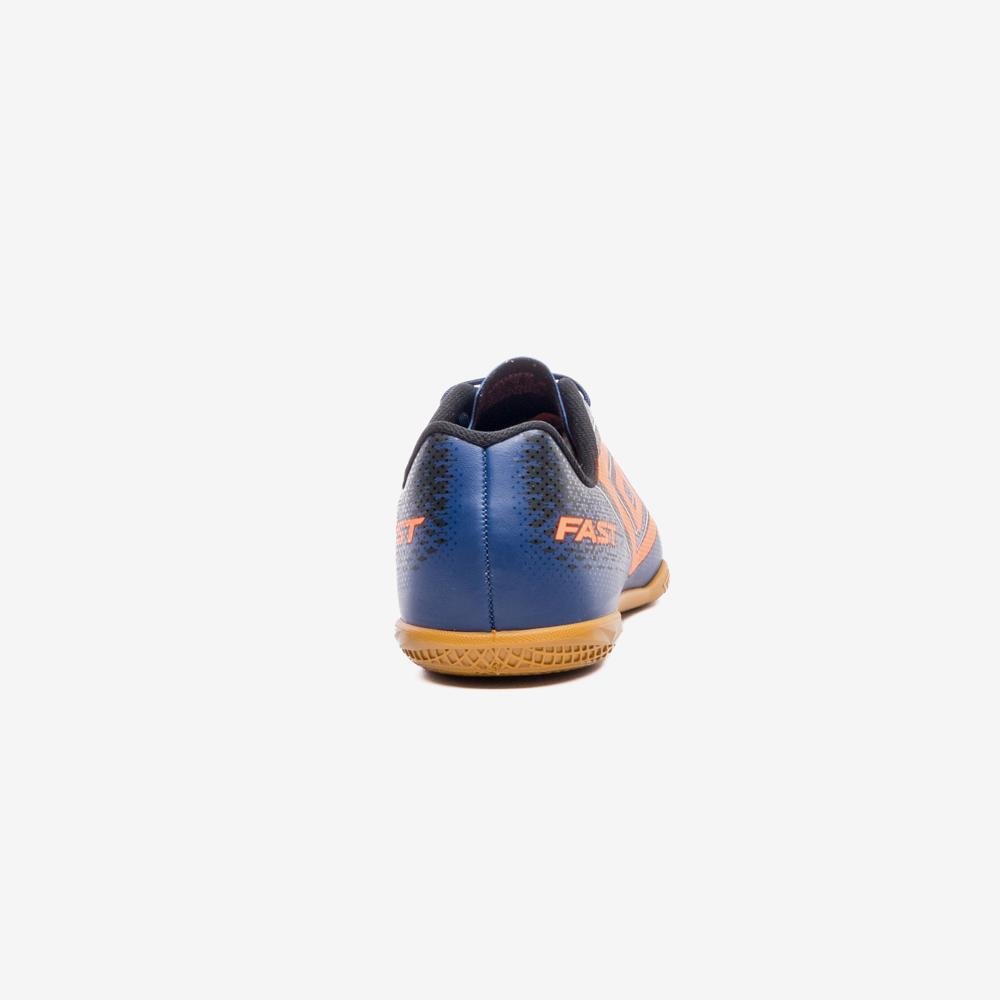 Chuteira Futsal Umbro Fast Ii Azul/Laranja 6