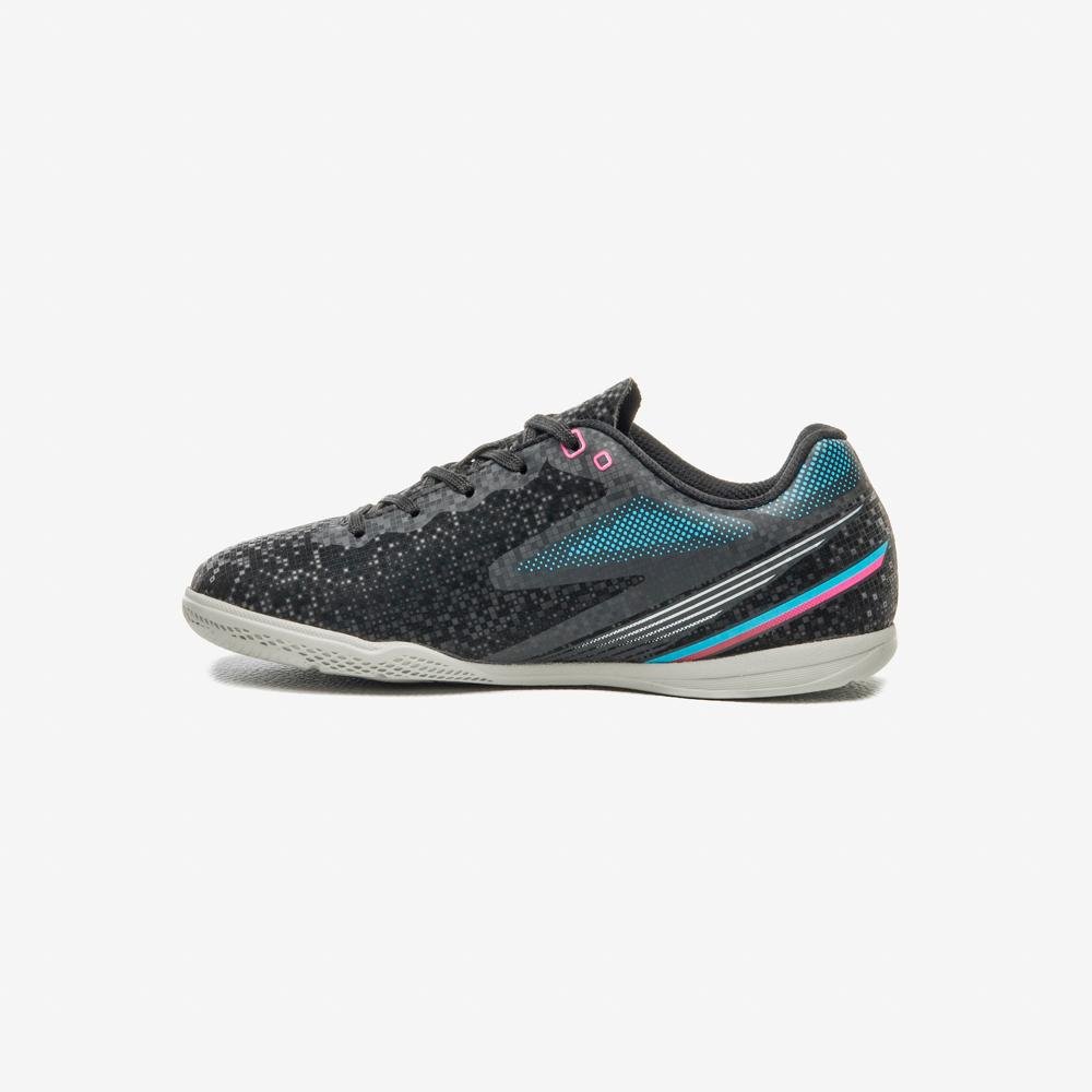 Chuteira Futsal Umbro Techno II Jr Preto/Verde 2