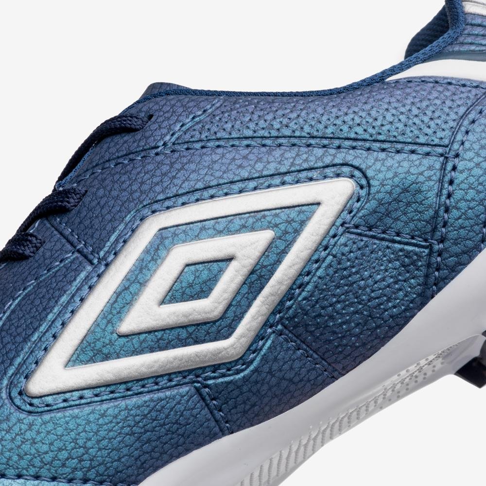 Chuteira Campo Umbro Speciali Classic Azul/Prata 7