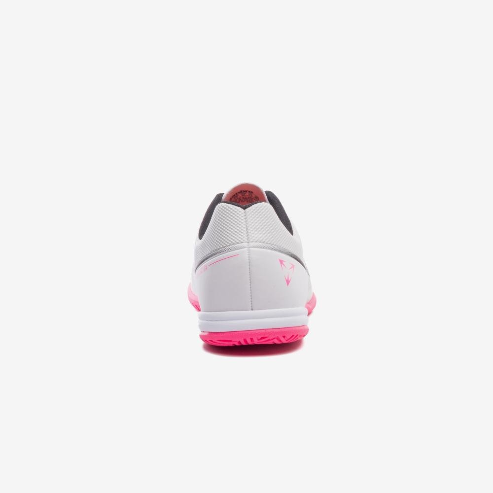 Chuteira Futsal Umbro Velocita Decimo Club Branco/Preto/Rosa 6