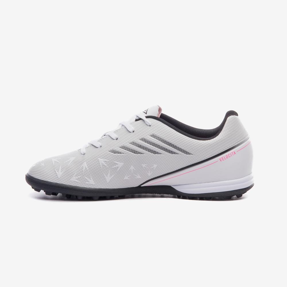 Chuteira Society Umbro Velocita Decimo Club Branco/Preto 2