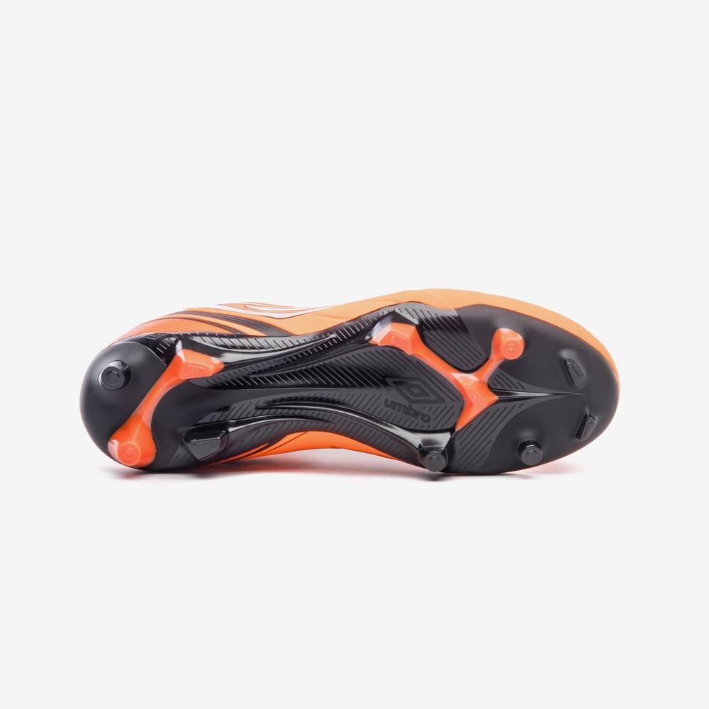 Chuteira Campo Umbro Attak Iii Laranja/Preto 5