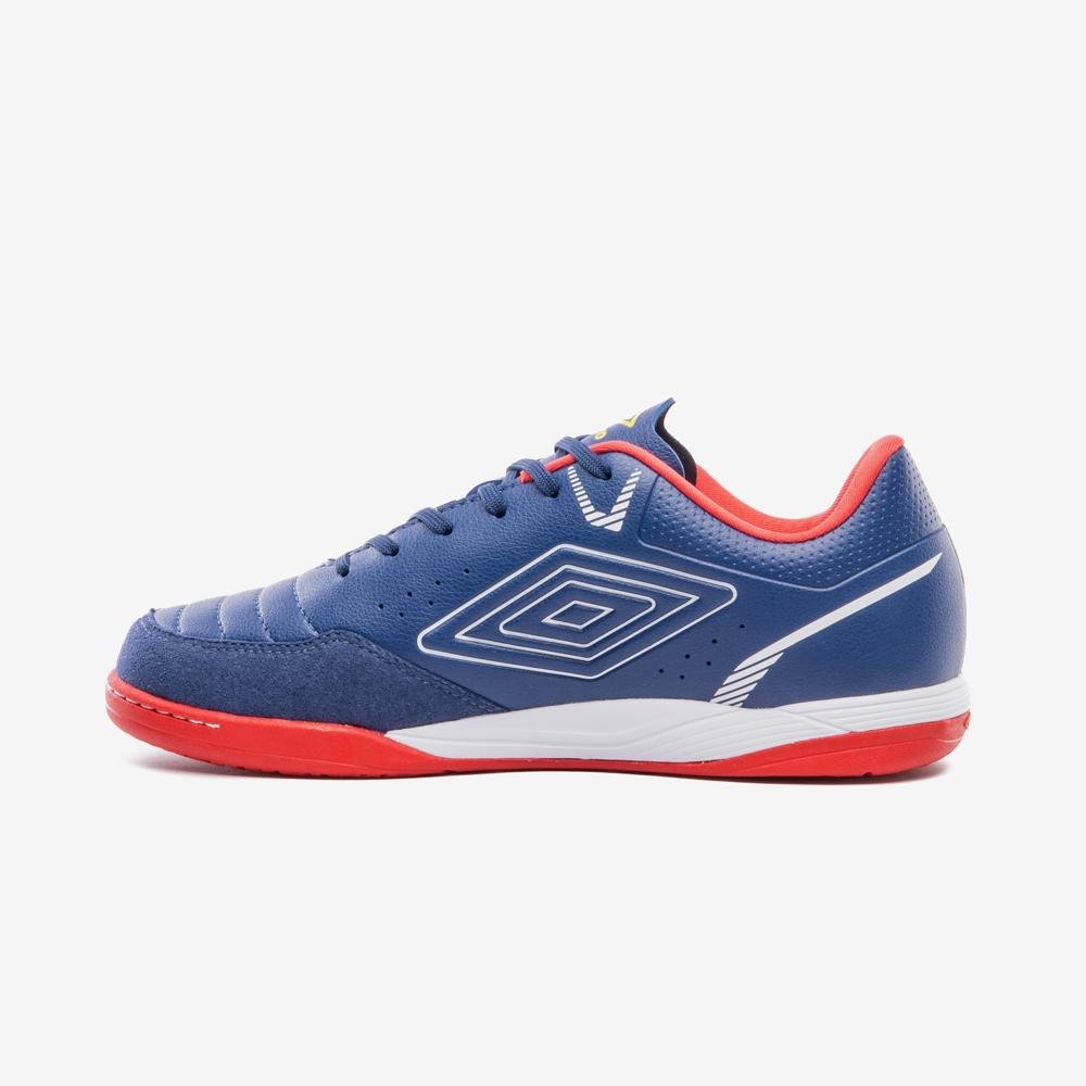 Chuteira Futsal Umbro Neo-Comfort Azul/Vermelho 2