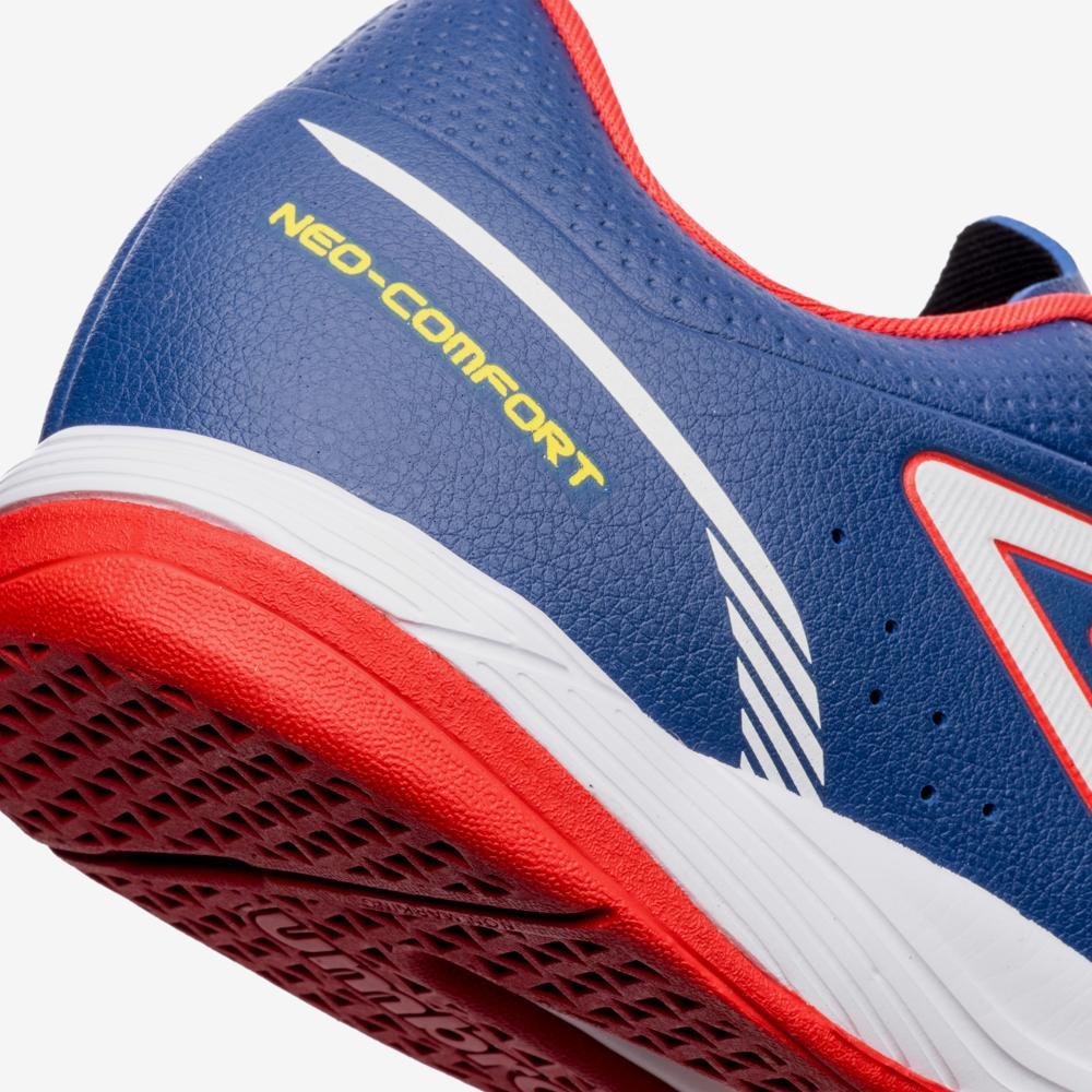 Chuteira Futsal Umbro Neo-Comfort Azul/Vermelho 7