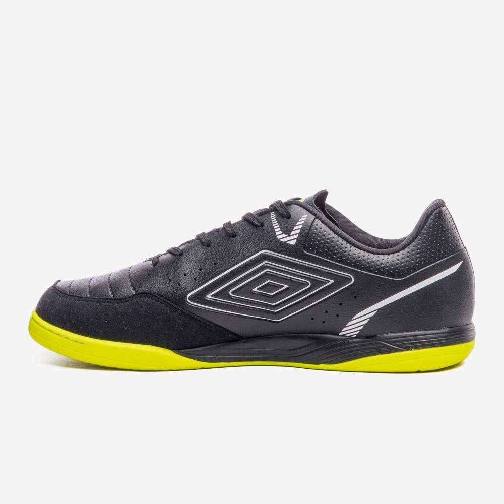 Chuteira Futsal Umbro Neo-Comfort Preto/Amarelo 2