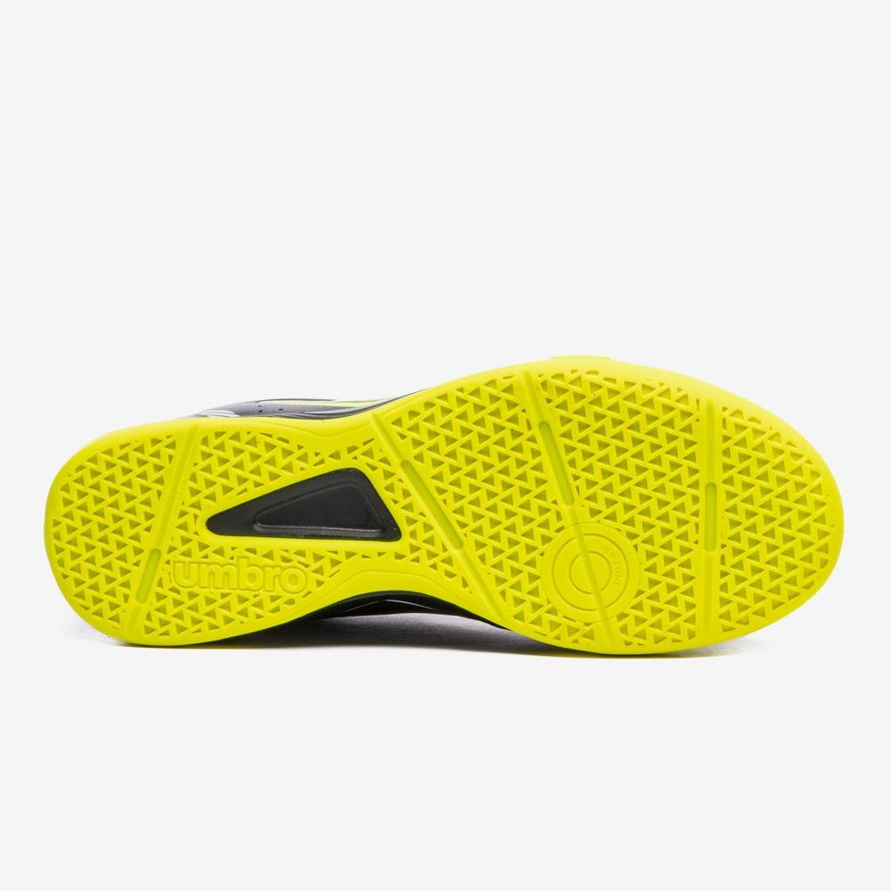 Chuteira Futsal Umbro Neo-Comfort Preto/Amarelo 5