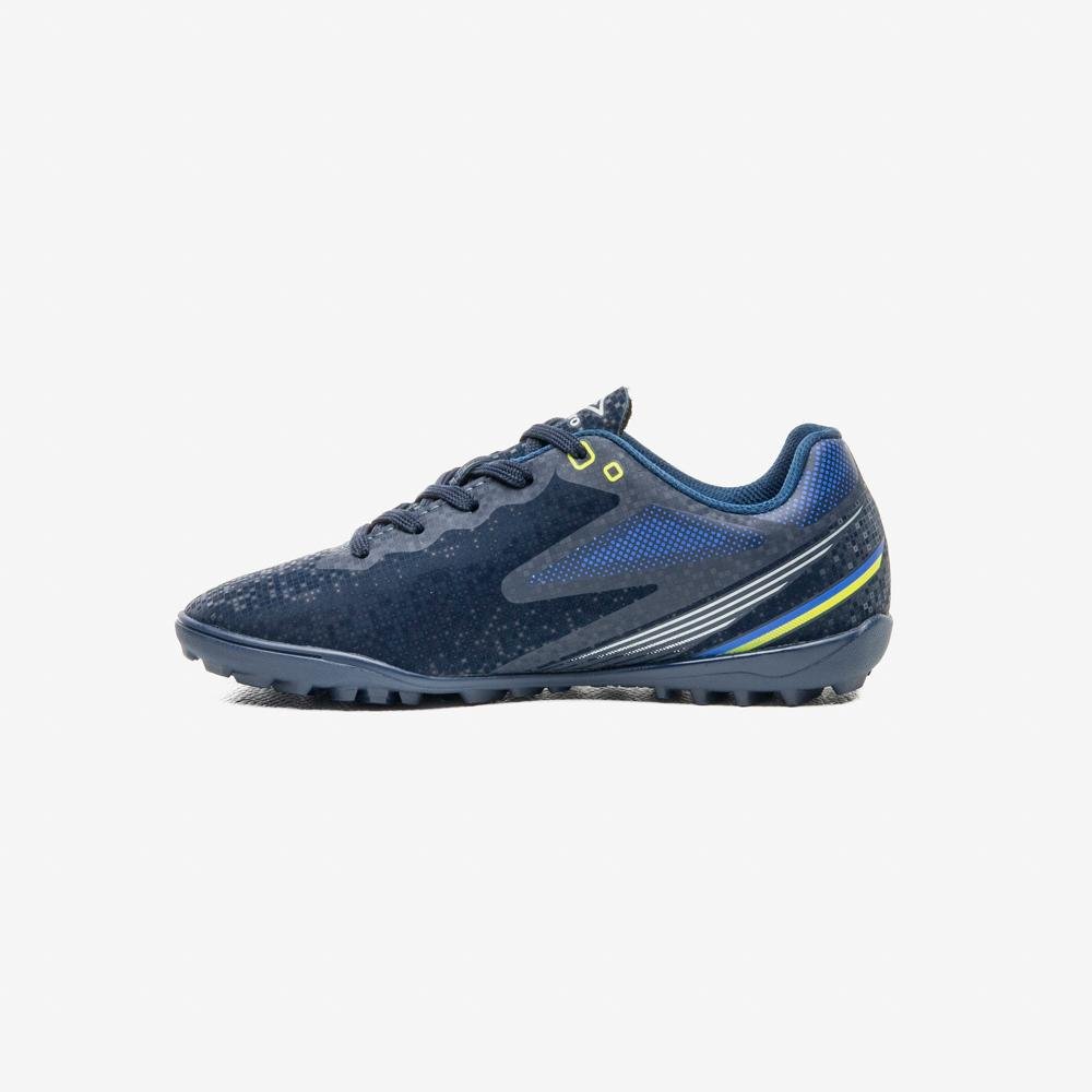 Chuteira Society Umbro Techno II Jr Azul/Branco 2