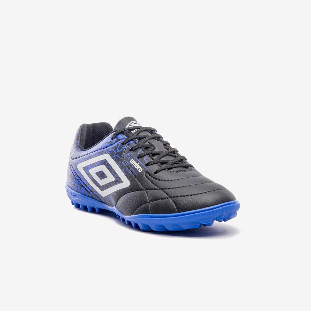 Chuteira Society Umbro Class Neo Preto/Azul 3