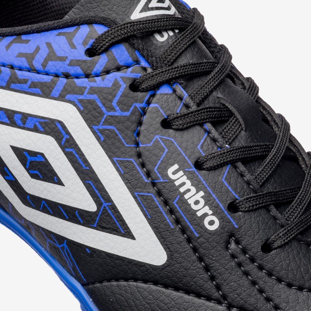 Chuteira Society Umbro Class Neo Preto/Azul 7