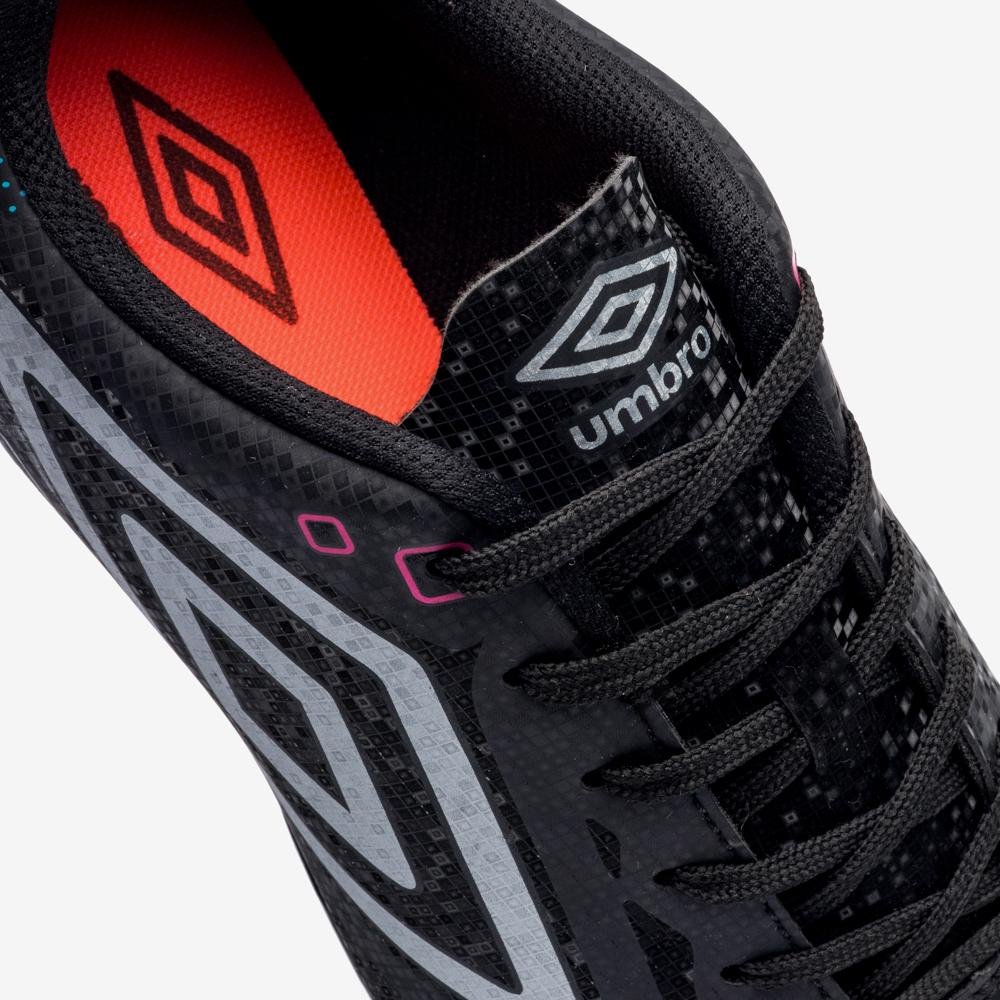 Chuteira Campo Umbro Techno Ii Preto/Verde 9