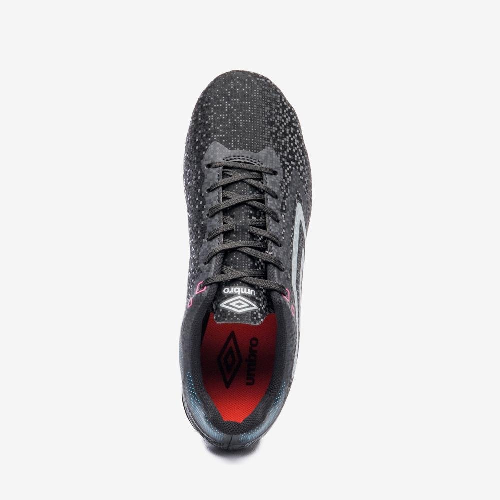 Chuteira Campo Umbro Techno Ii Preto/Verde 4