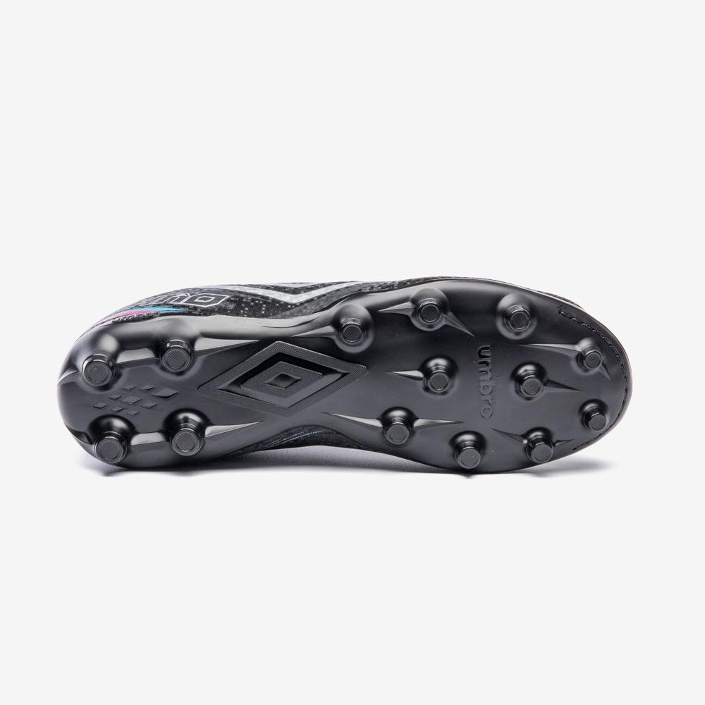 Chuteira Campo Umbro Techno Ii Preto/Verde 5