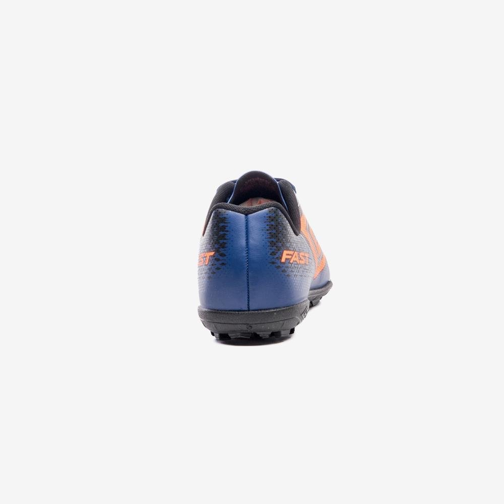 Chuteira Society Umbro Fast Ii Azul/Laranja 6