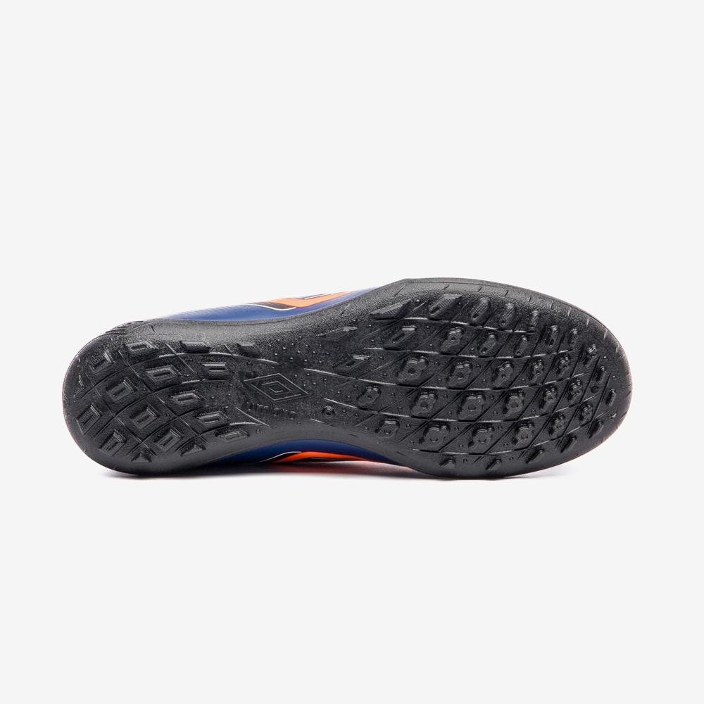 Chuteira Society Umbro Fast Ii Azul/Laranja 5