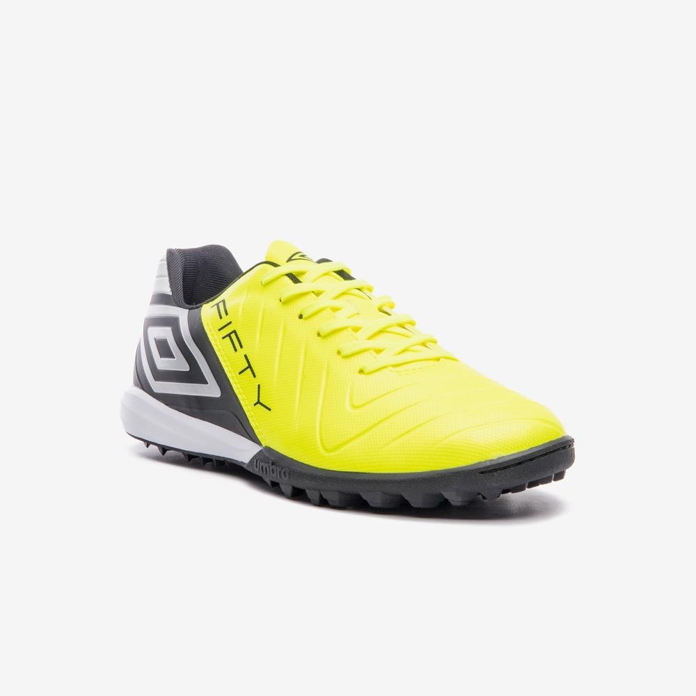 Chuteira Society Umbro Fifty Vi Amarelo/Preto 3