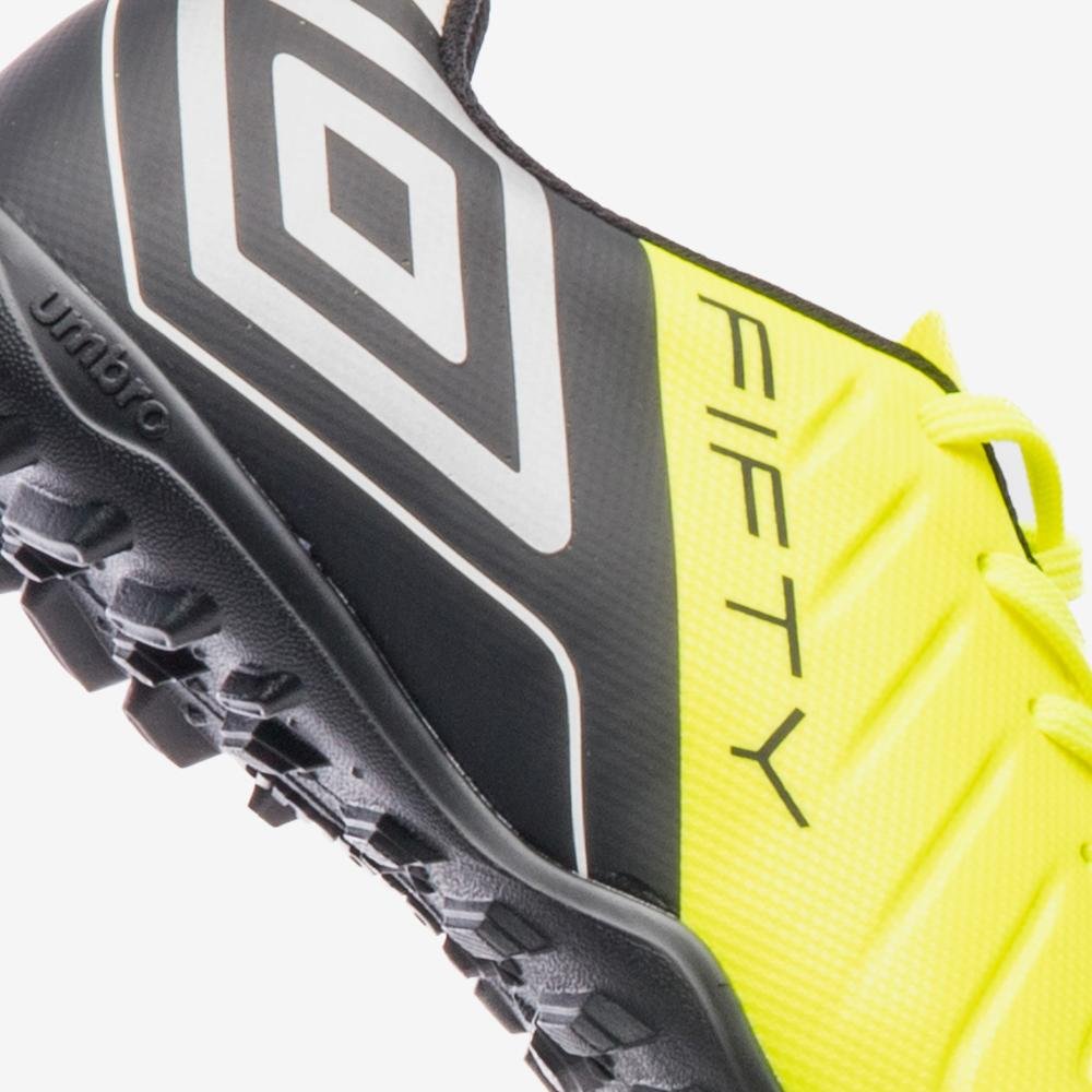 Chuteira Society Umbro Fifty Vi Jr Amarelo/Preto 7