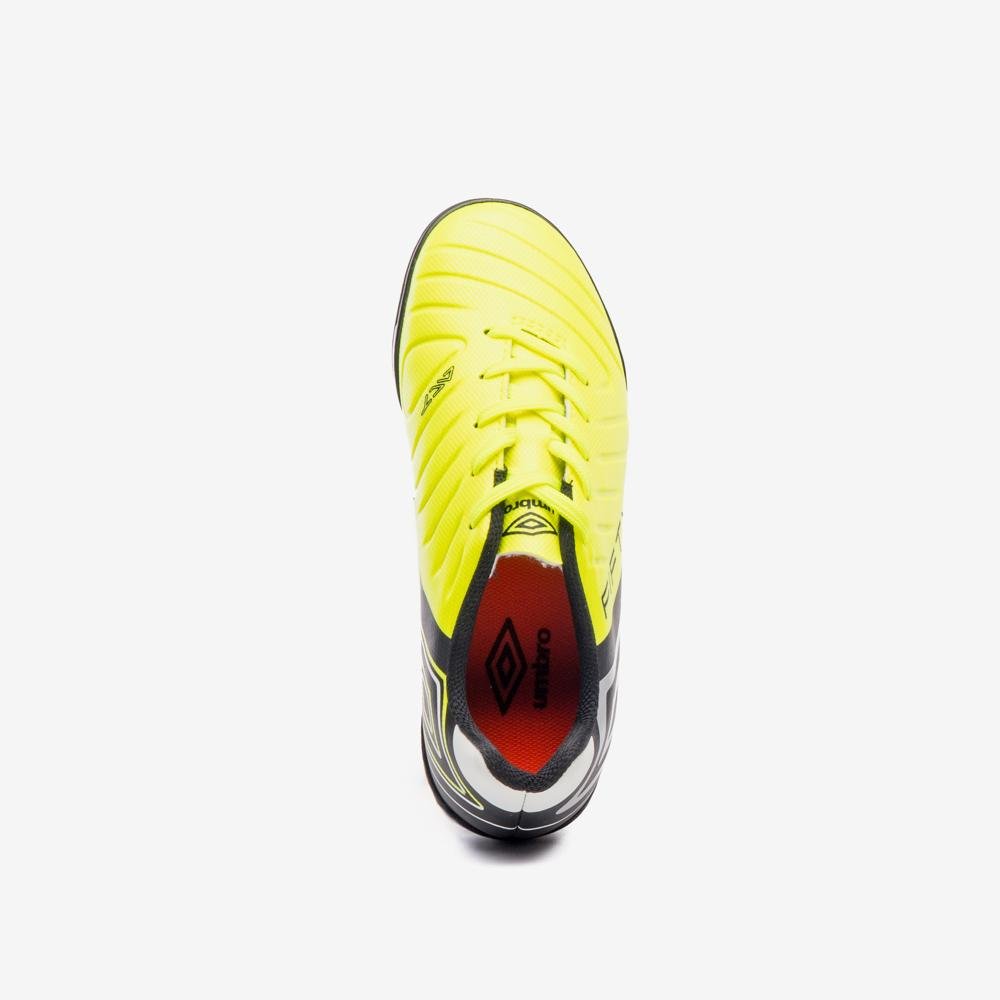 Chuteira Society Umbro Fifty Vi Jr Amarelo/Preto 4
