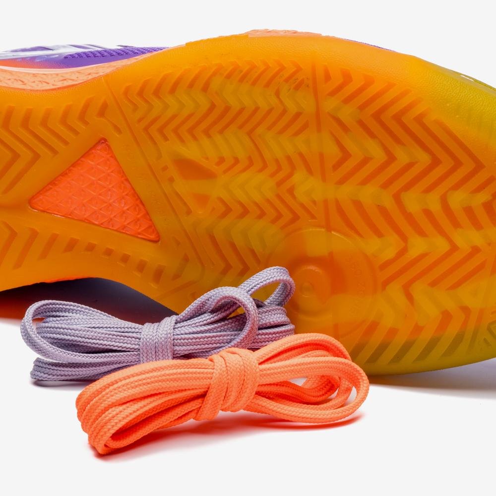 Chuteira Futsal Umbro Pro 5 Bump Dlm Roxo/Laranja 8