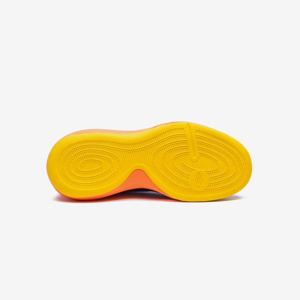 Chuteira Futsal Umbro Ultimate Jr Dlm Roxo/Laranja 5