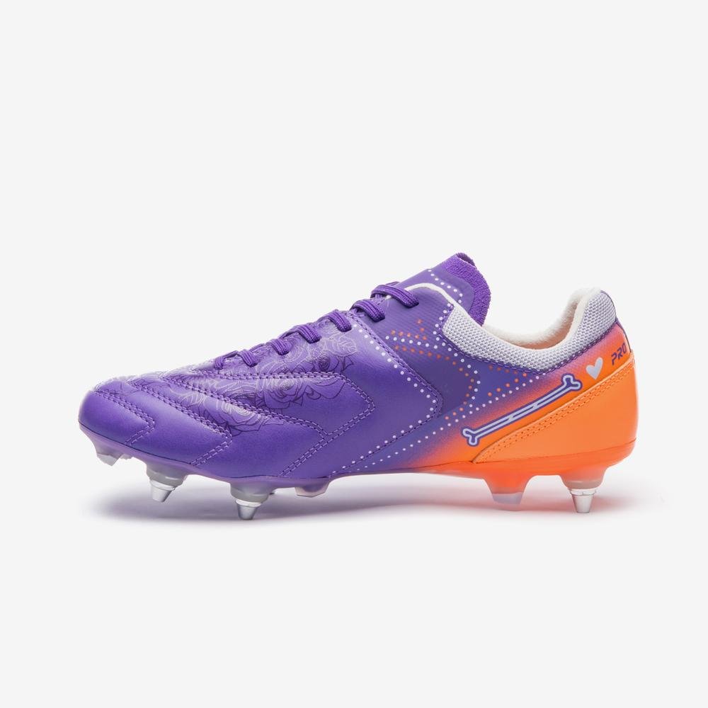 Chuteira Campo Umbro Adamant Master Class Pro Dlm Roxo/Laranja 2