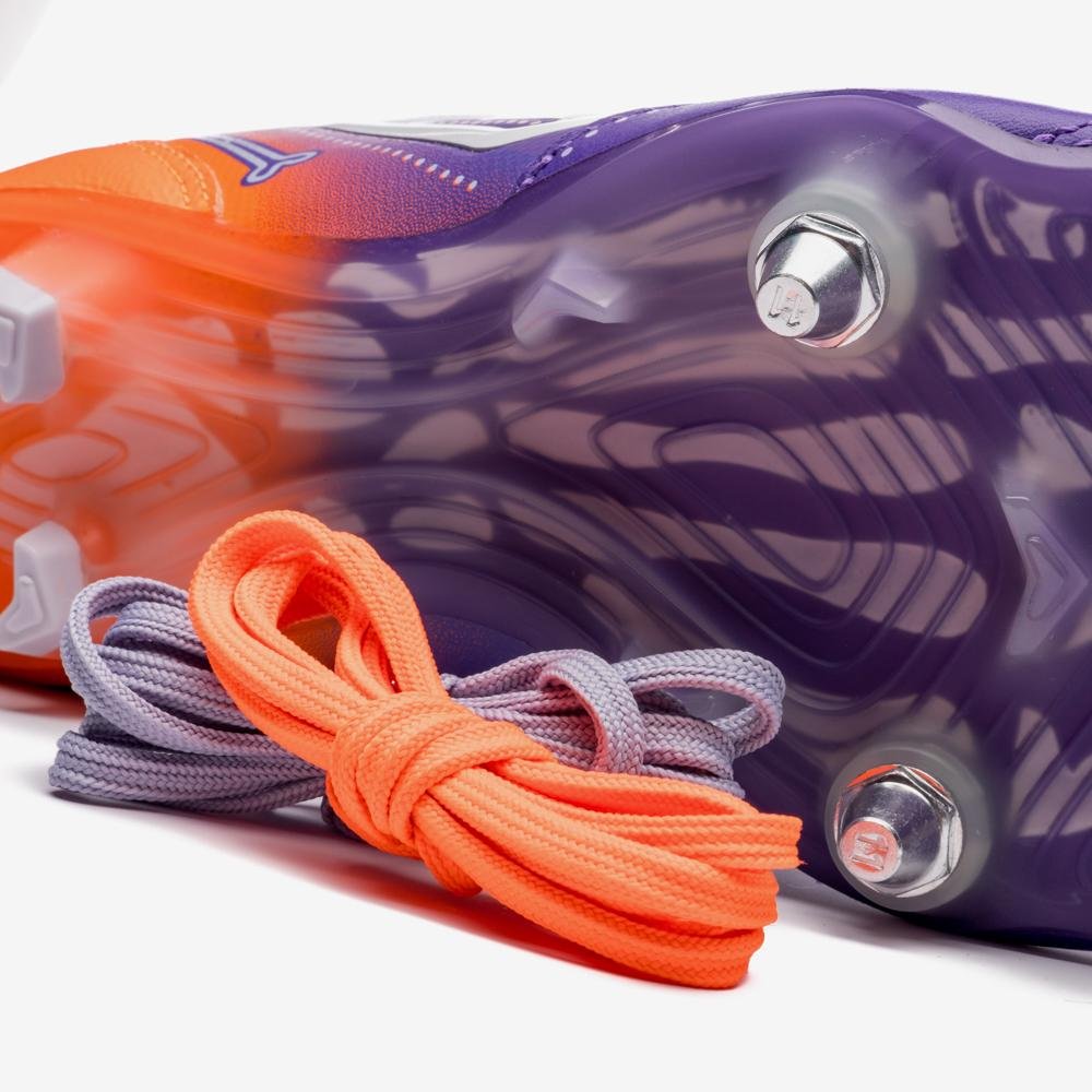 Chuteira Campo Umbro Adamant Master Class Pro Dlm Roxo/Laranja 8