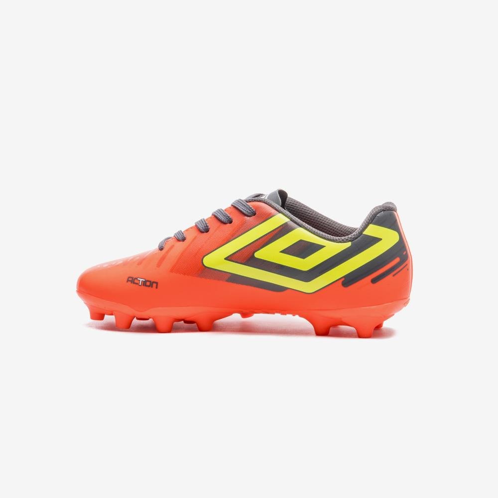 Chuteira Campo Umbro Action Jr Laranja 2