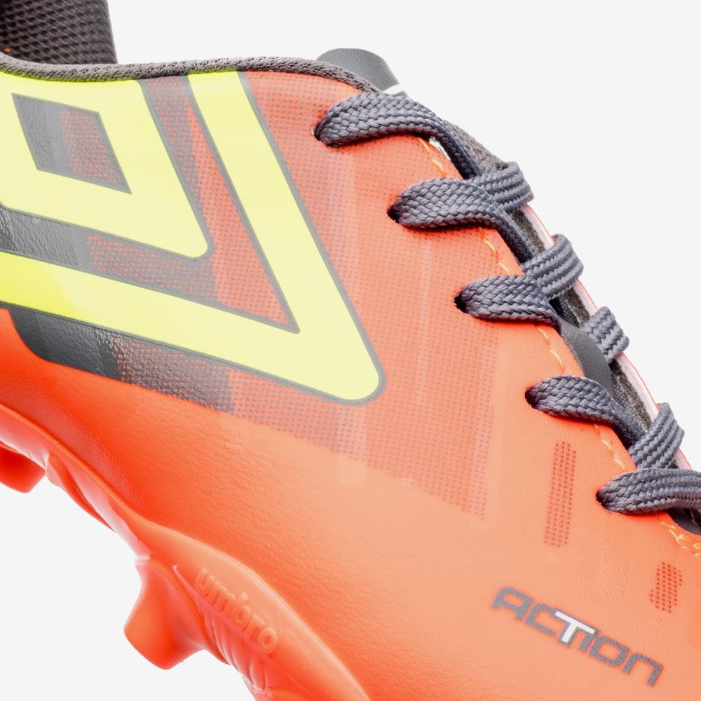 Chuteira Campo Umbro Action Jr Laranja 7