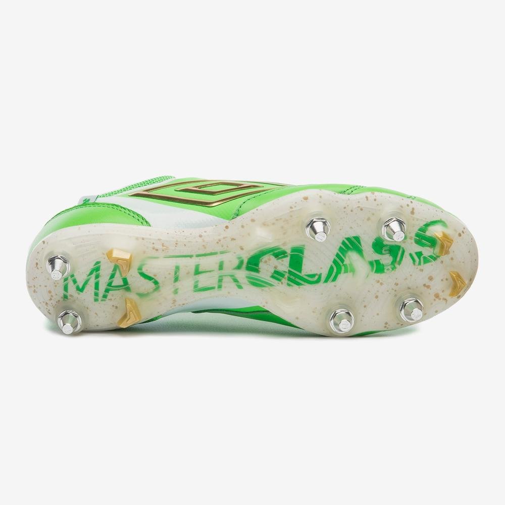Chuteira Campo Umbro Adamant Master Class Pro Sg Stp Verde 5