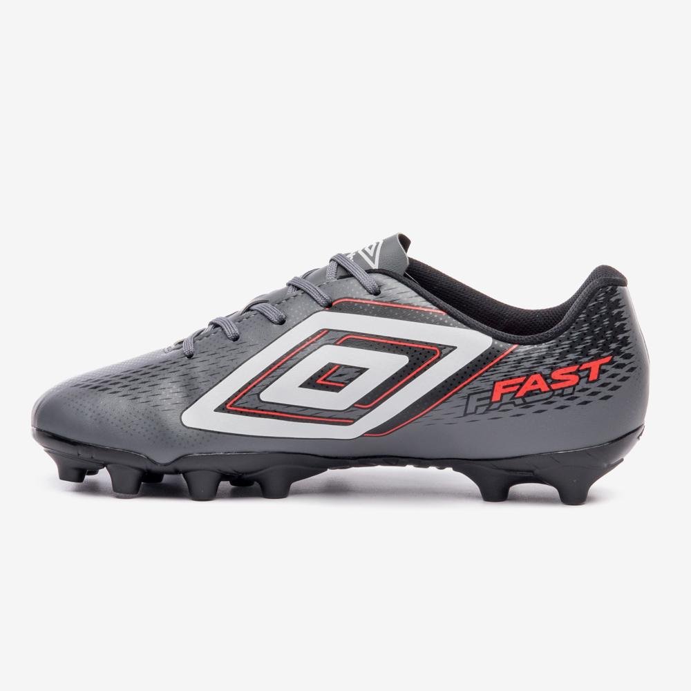 Chuteira Campo Umbro Fast Ii Cinza 2