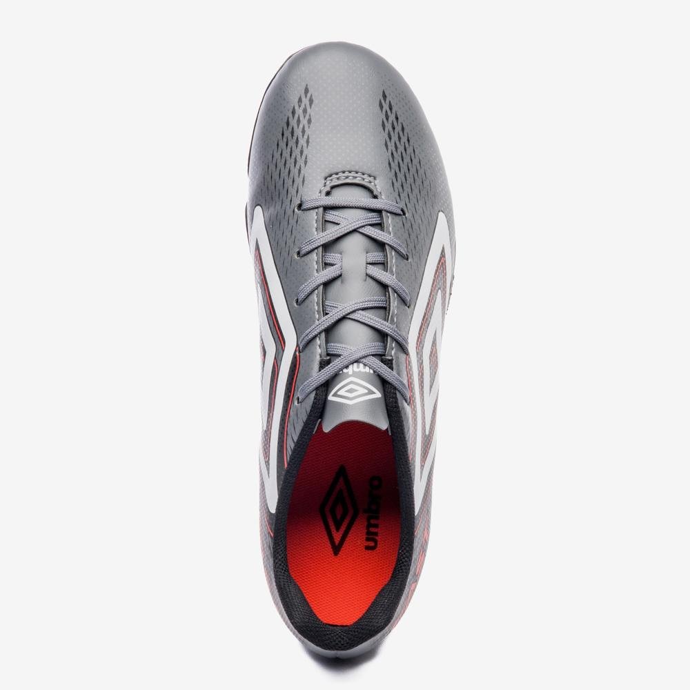 Chuteira Campo Umbro Fast Ii Cinza 4
