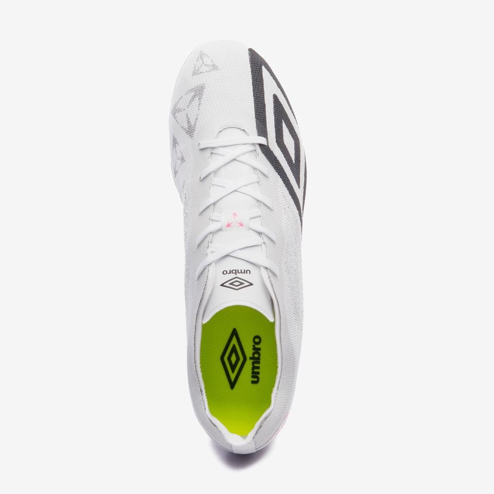 Chuteira Campo Umbro Velocita Decimo Premier Branco 4