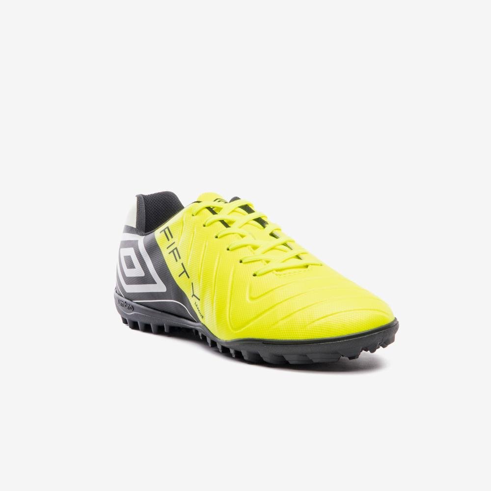 Chuteira Society Umbro Fifty Vi League Amarelo 3