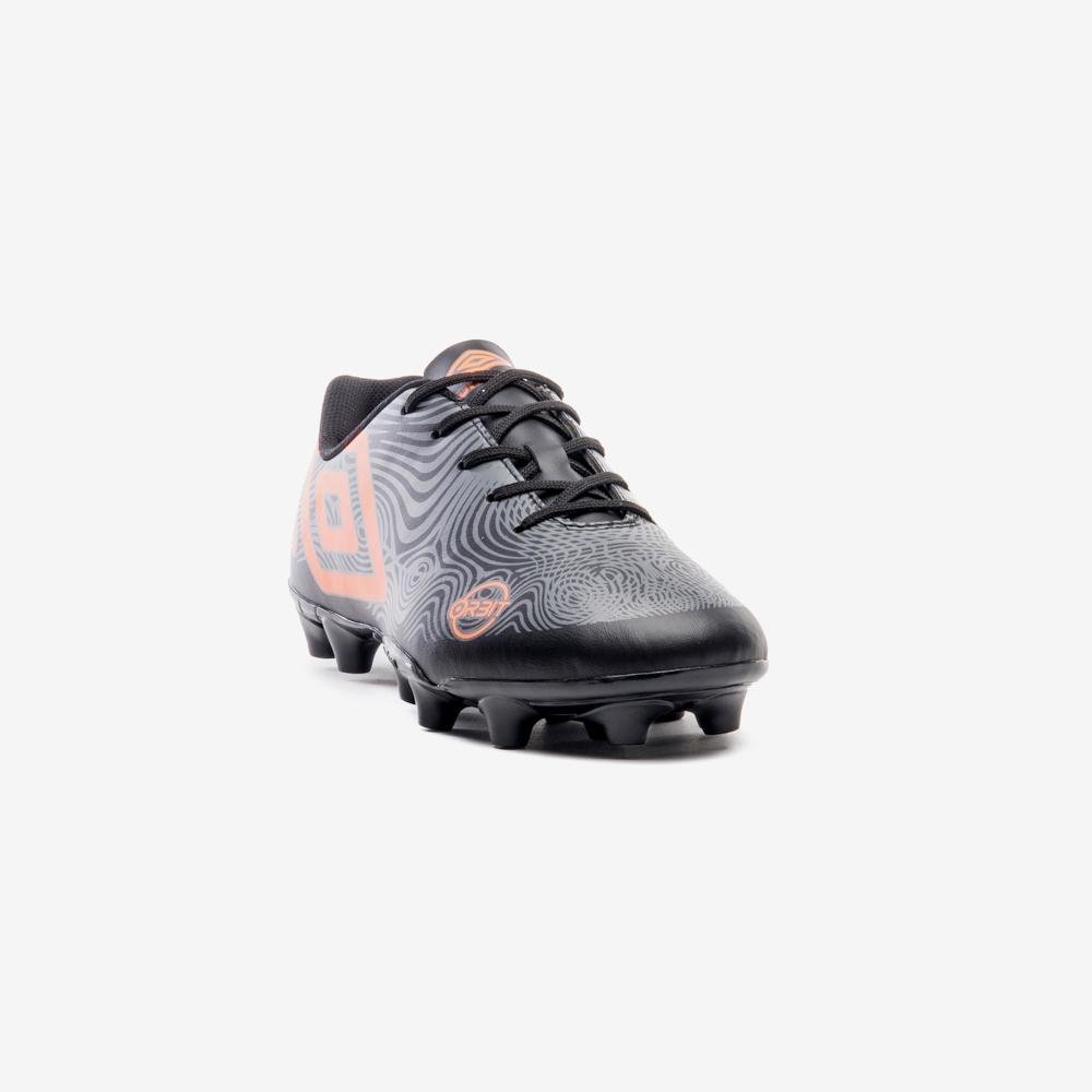 Chuteira Campo Umbro Orbit Preto/Cinza 3