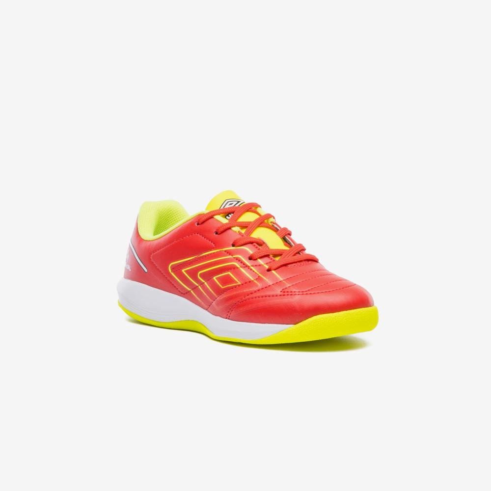 Chuteira Futsal Umbro Br Futsal Jr Vermelho 3