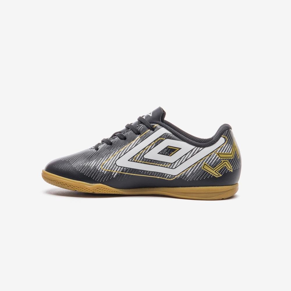 Chuteira Futsal Umbro Heatmap Jr Preto 2