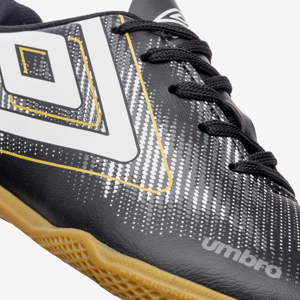 Chuteira Futsal Umbro Heatmap Jr Preto 8