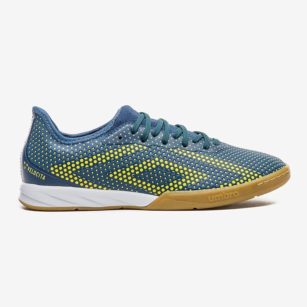 Chuteira Futsal Umbro Velocita Ix Club Verde 2