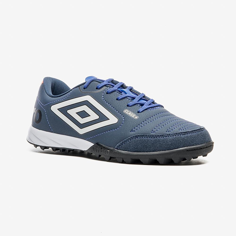 Chuteira Society Umbro Class+ Azul 3