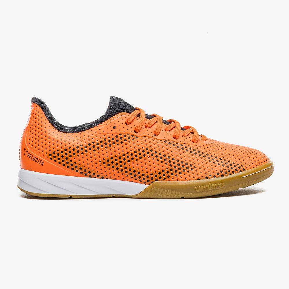 Chuteira Futsal Umbro Velocita Ix Club Laranja 2