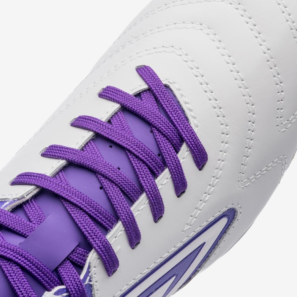 Chuteira Campo Umbro Adamant Master Class Premier Branco/Roxo 7