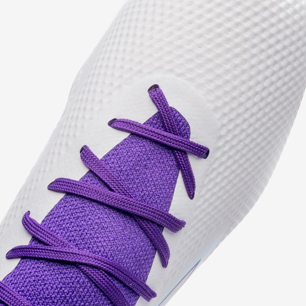 Chuteira Campo Umbro Adamant Top Speed Premier Branco/Roxo 8