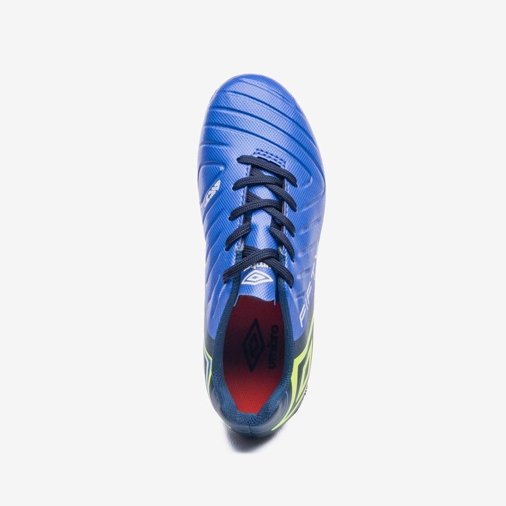 Chuteira Campo Umbro Fifty Vi Jr Azul 4