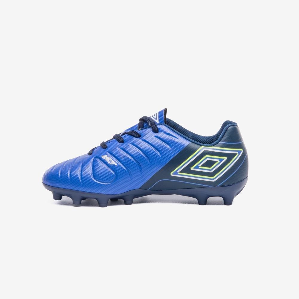 Chuteira Campo Umbro Fifty Vi Jr Azul 2